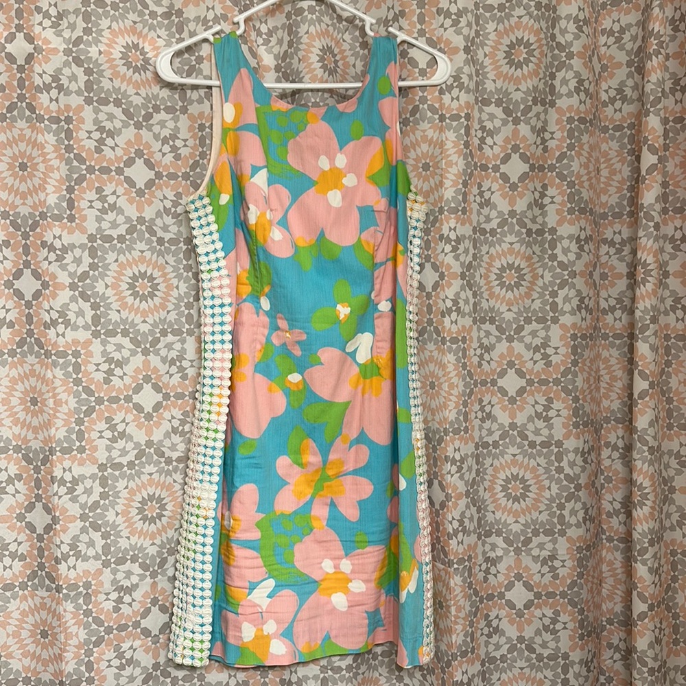 Lilly Pulitzer floral dress - barely worn!